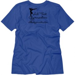 Ladies Relaxed Fit V-Neck Tee