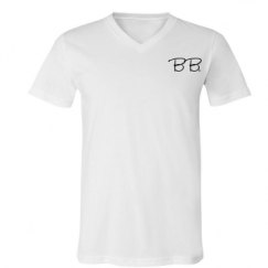 Unisex V-Neck Jersey Tee