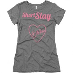 Ladies Slim Fit Super Soft Triblend Tee