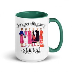 15oz Ceramic Mug with Color Inside