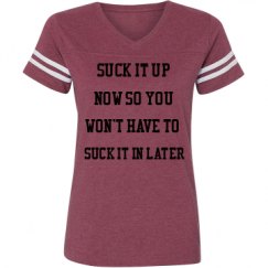 Ladies Relaxed Fit Vintage Sports Tee