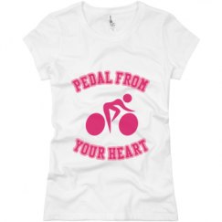 Ladies Slim Fit Basic Promo Jersey Tee