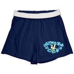 Slim Fit Cheer Shorts