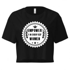 Ladies Festival Cali Crop Top Tee