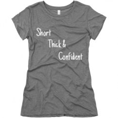 Ladies Slim Fit Super Soft Triblend Tee