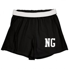 Slim Fit Cheer Shorts