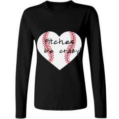 Ladies Relaxed Fit Basic Long Sleeve Tee