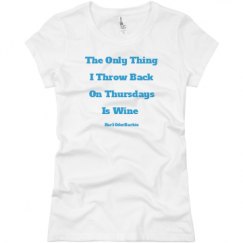 Ladies Slim Fit Basic Promo Jersey Tee