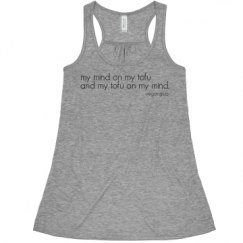 Ladies Flowy Racerback Tank