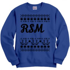 Unisex Film and Foil Crewneck Sweatshirt