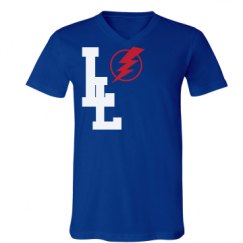 Unisex V-Neck Jersey Tee