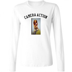 Ladies Relaxed Fit Basic Long Sleeve Tee