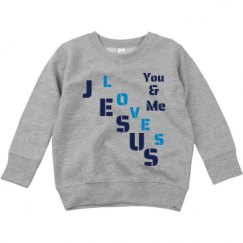 Toddler Crewneck Basic Promo Sweatshirt