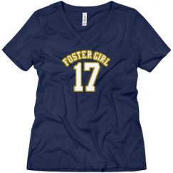 Ladies Relaxed Fit V-Neck Tee