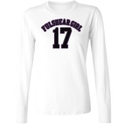 Ladies Relaxed Fit Basic Long Sleeve Tee