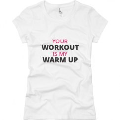 Ladies Slim Fit Basic Promo Jersey Tee