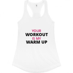 Ladies Slim Fit Racerback Tank Top