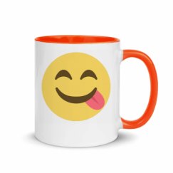 11oz Ceramic Mug with Color Inside