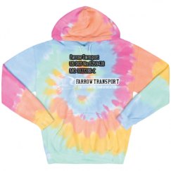 Unisex Tie-Dye Fleece Hoodie