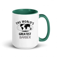 15oz Ceramic Mug with Color Inside