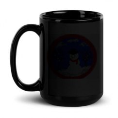 15oz Black Glossy Mug
