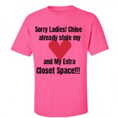 Unisex Ultra Cotton Safety Neon Crewneck Tee