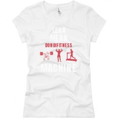 Ladies Slim Fit Basic Promo Jersey Tee