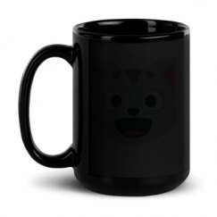 15oz Black Glossy Mug