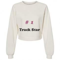 Women's Raglan Pullover Fleece