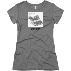 Ladies Slim Fit Super Soft Triblend Tee