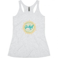 Ladies Slim Fit Super Soft Racerback Triblend Tank
