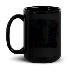 15oz Black Glossy Mug