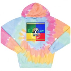 Unisex Tie-Dye Fleece Hoodie