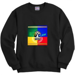 Unisex Film and Foil Crewneck Sweatshirt