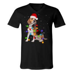 Unisex V-Neck Jersey Tee