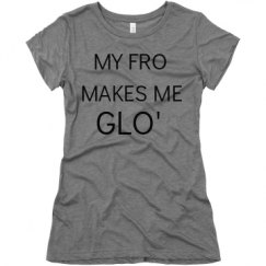 Ladies Slim Fit Super Soft Triblend Tee