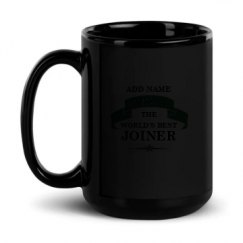 15oz Black Glossy Mug