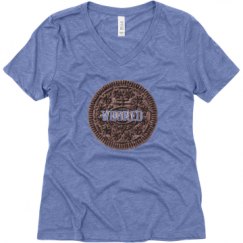 Ladies Relaxed Fit Super Soft Triblend V-Neck Tee