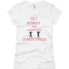 Ladies Slim Fit Basic Promo Jersey Tee