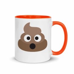 11oz Ceramic Mug with Color Inside