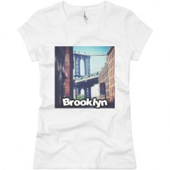 Ladies Slim Fit Basic Promo Jersey Tee