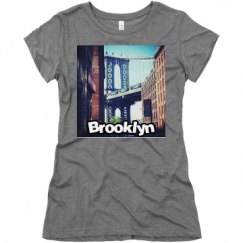 Ladies Slim Fit Super Soft Triblend Tee