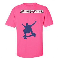 Unisex Ultra Cotton Safety Neon Crewneck Tee