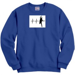 Unisex Film and Foil Crewneck Sweatshirt