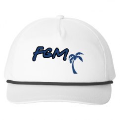 Snapback Five-Panel Rope Hat