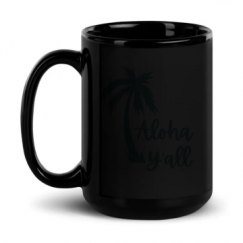 15oz Black Glossy Mug