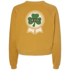 Women's Raglan Pullover Fleece