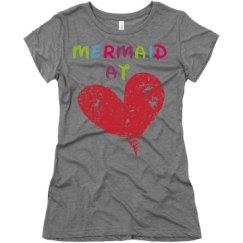 Ladies Slim Fit Super Soft Triblend Tee