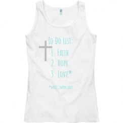 Ladies Semi-Fitted Basic Promo Tank