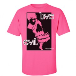 Unisex Ultra Cotton Safety Neon Crewneck Tee